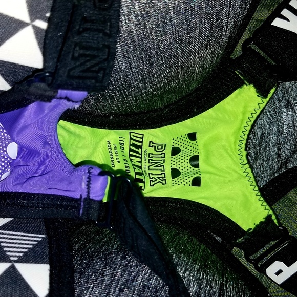 VS PINK L-DD RACERBACK BRAS - Picture 4 of 4